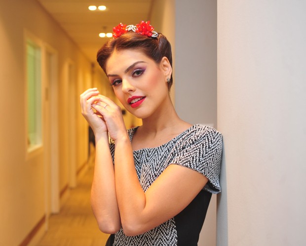 Paloma Bernardi rejeita glamour da fama (Foto: Reinaldo Marques/Gshow)