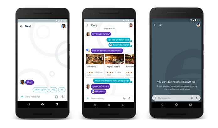 Allo é um novo aplicativo de mensagens do Google para rivalizar com WhatsApp (Foto: Divulgação/Google)