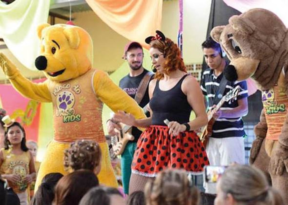 Bloco do Urso Kids acontece em Pouso Alegre (MG) — Foto: Divulgação