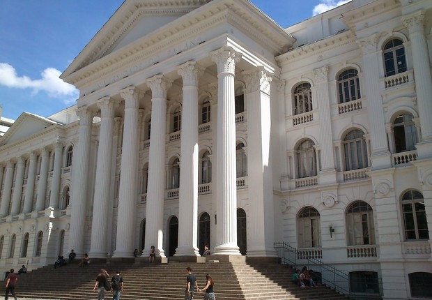 Universidade Federal do Paraná (UFPR), onde o juiz Sérgio Moro dá aulas (Foto: Wikimedia Commons/Wikipedia)