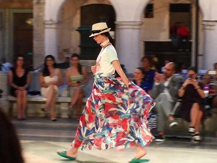 O desfile da Chanel em Cuba (Foto: Reprodução/Instagram)