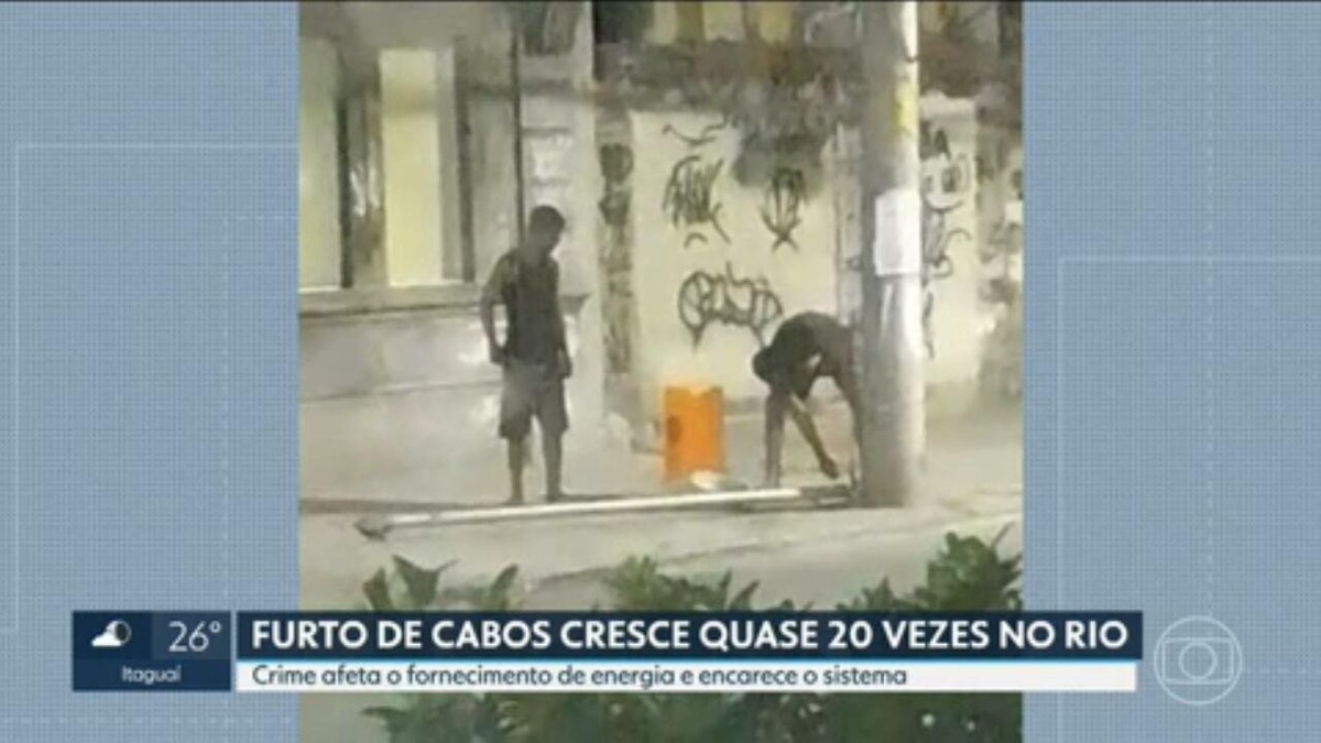 Furto de cabos cresce quase 20 vezes no Rio; crime tem afetado o