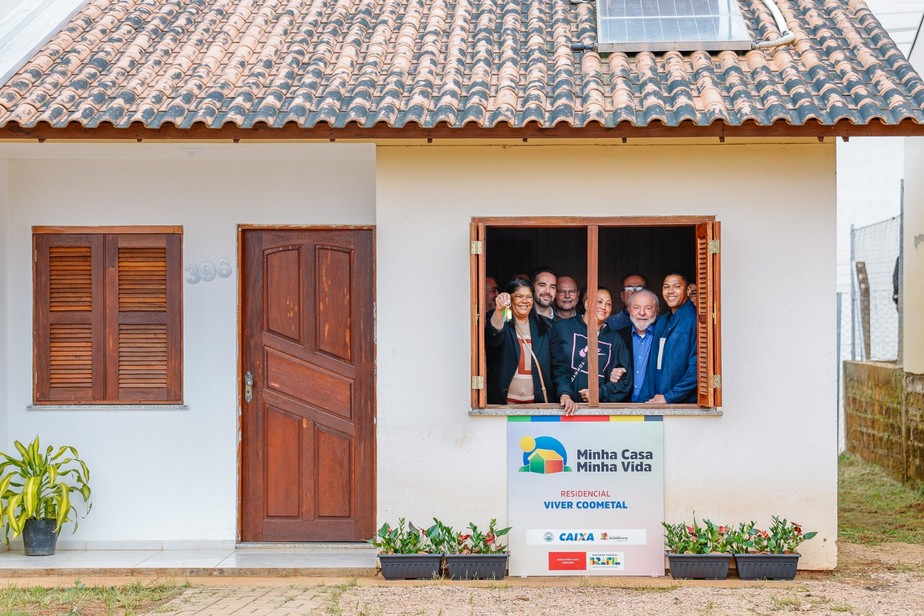 Lula participa de ato do Minha Casa Minha Vida no Rio Grande do Sul