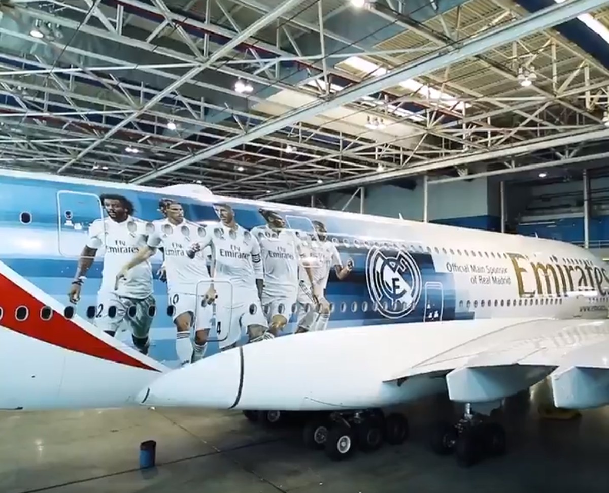 Real Madrid retoca avião antes de viajar para o Mundial de ...