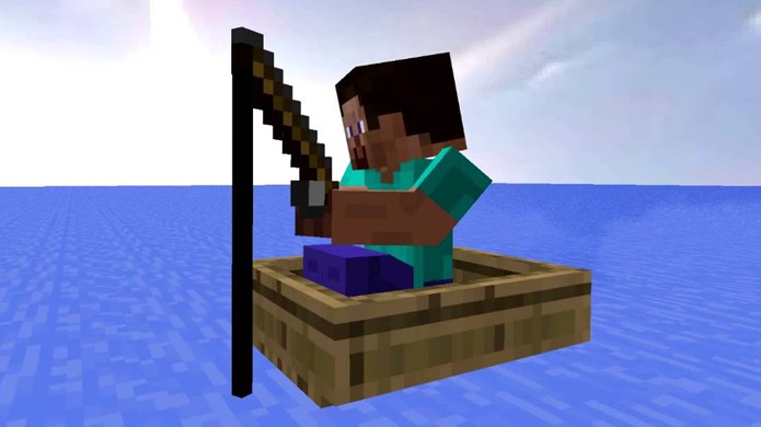 Veja como pescar em Minecraft, aprendendo como fazer sua vara de pescar e como pegar peixes (Foto: Reprodução/YouTube)