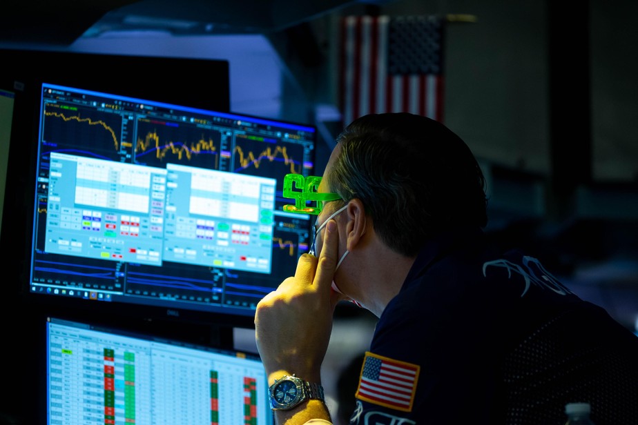 ‘Índice do medo’ de Wall Street  mantém-se moderado, apesar do tumulto no mercado
