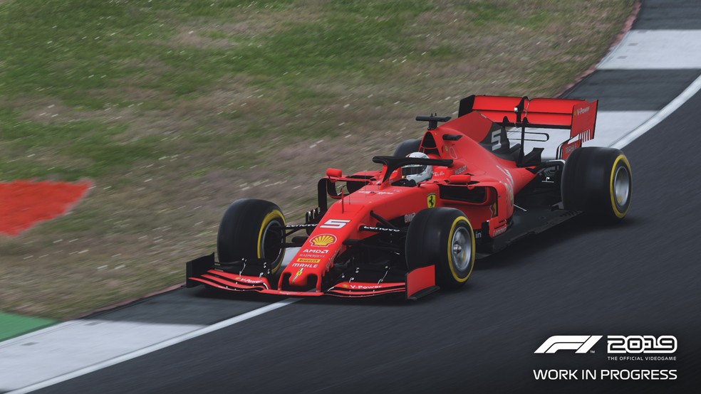 Ferrari; F1 2019 — Foto: Divulgação / Codemasters