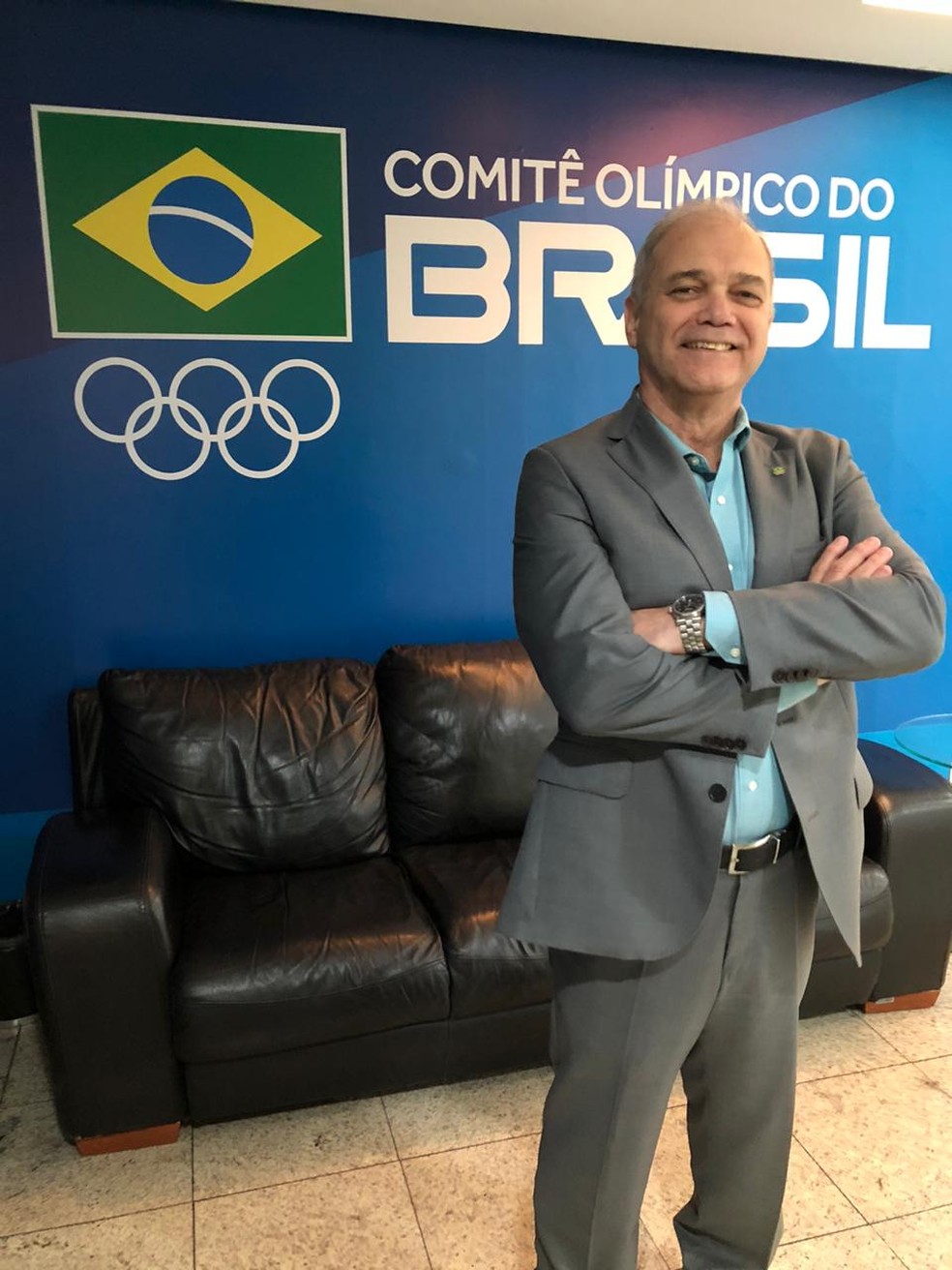 Paulo Wanderley, presidente do COB — Foto: Carol Oliveira