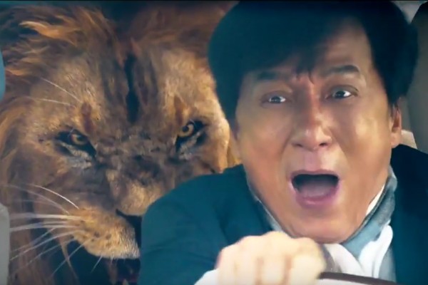 O ator Jackie Chan em cena de ‘Kung Fu Yoga’ (Foto: Reprodução)