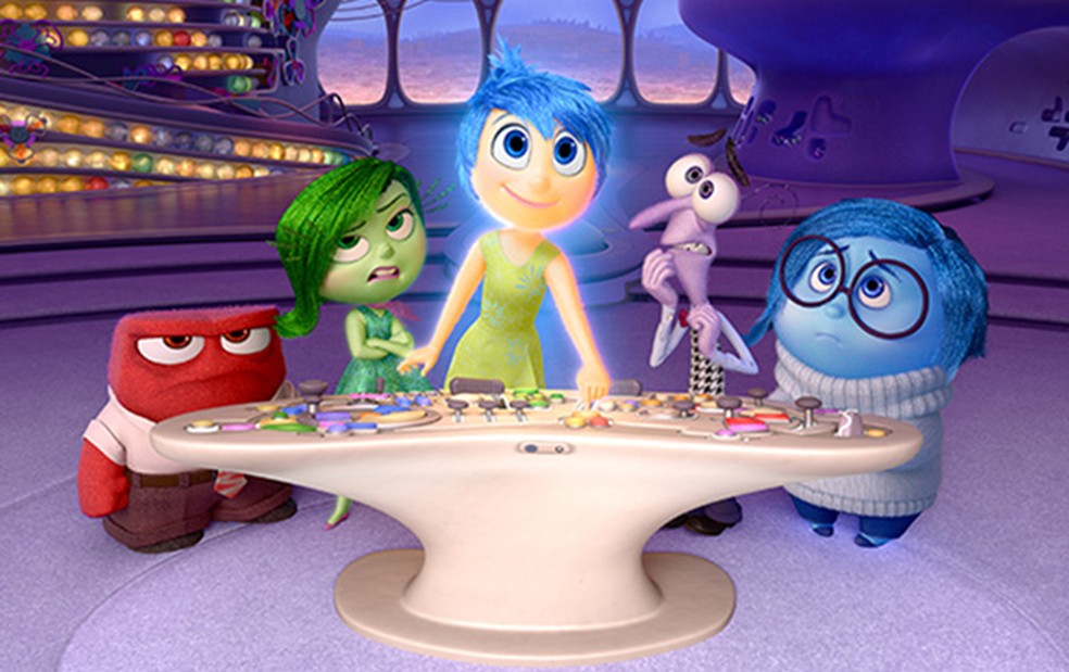 'Divertida mente', filme da Pixar, mostra como são lidam as emoções na cabeça das pessoas (Foto: Divulgação)