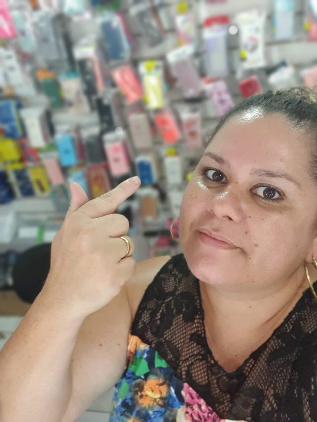 Sabrina Dumam Rico, dona da Boutique do Celular (Foto: Divulgação)