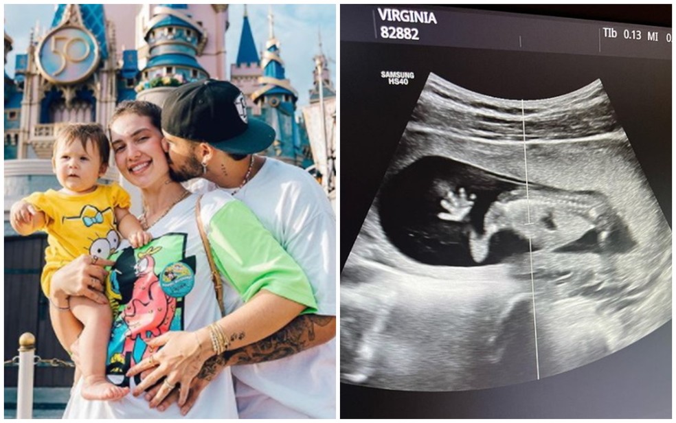Virginia Fonseca, Zé Felipe, Maria Alice e novo bebê que está a caminho Goiânia Goiás — Foto: Reprodução/Instagram