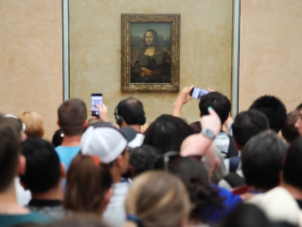 Mona Lisa muda de lugar e cria tumulto  (Foto: Reprodução Artnet News)