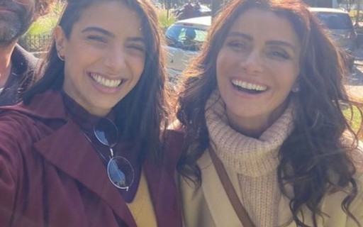 Giovanna Antonelli e Rayssa Bratillieri gravam filme na Argentina