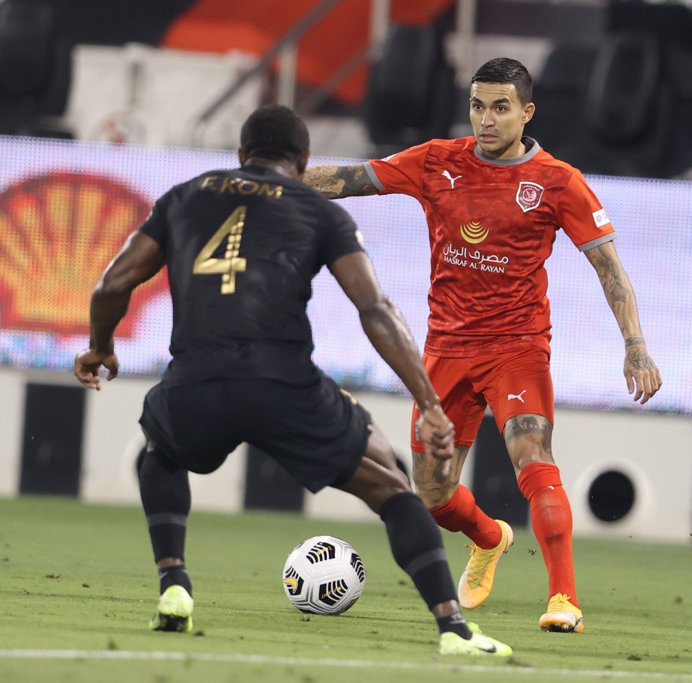 Al Duhail se despede de Dudu, e Palmeiras se movimenta nos bastidores para antecipar reapresentação do atacante