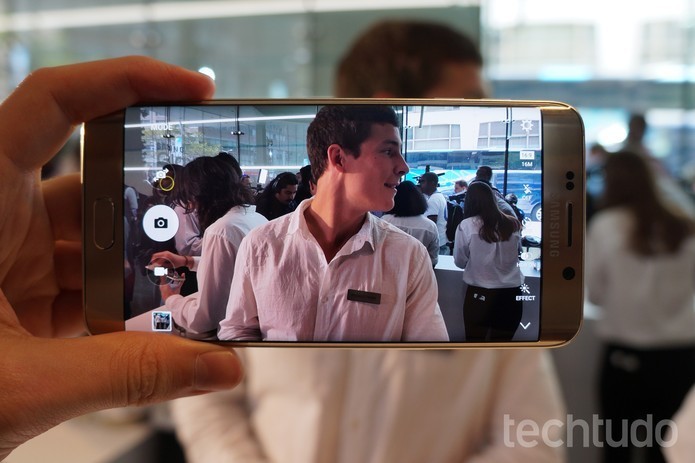 Câmera do Galaxy S6 Edge Plus (Foto: Thássius Veloso/TechTudo)