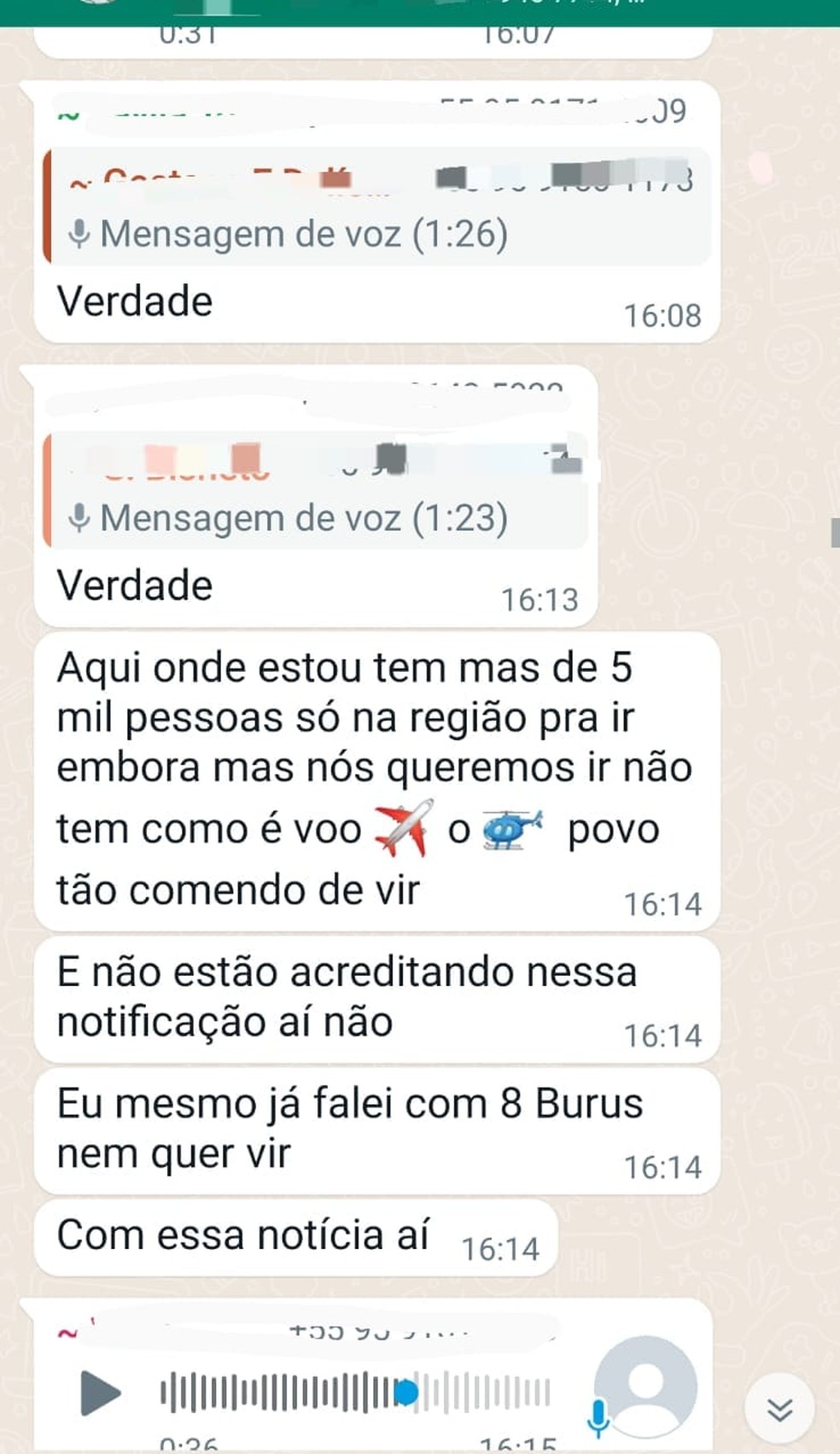 Garimpeiros procuram voos para sair da TI Yanomami — Foto: Reprodução