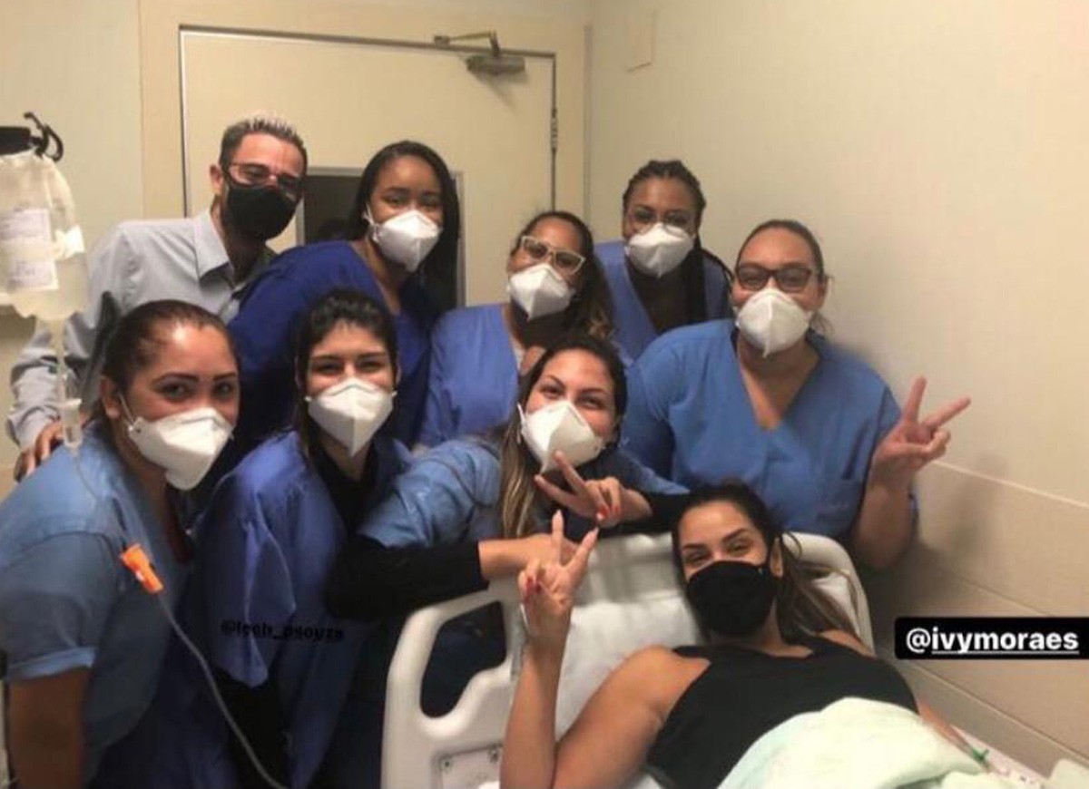 Ivy Moraes passa por procedimento cirúrgico em Minas Gerais (Foto: Reprodução/Instagram)