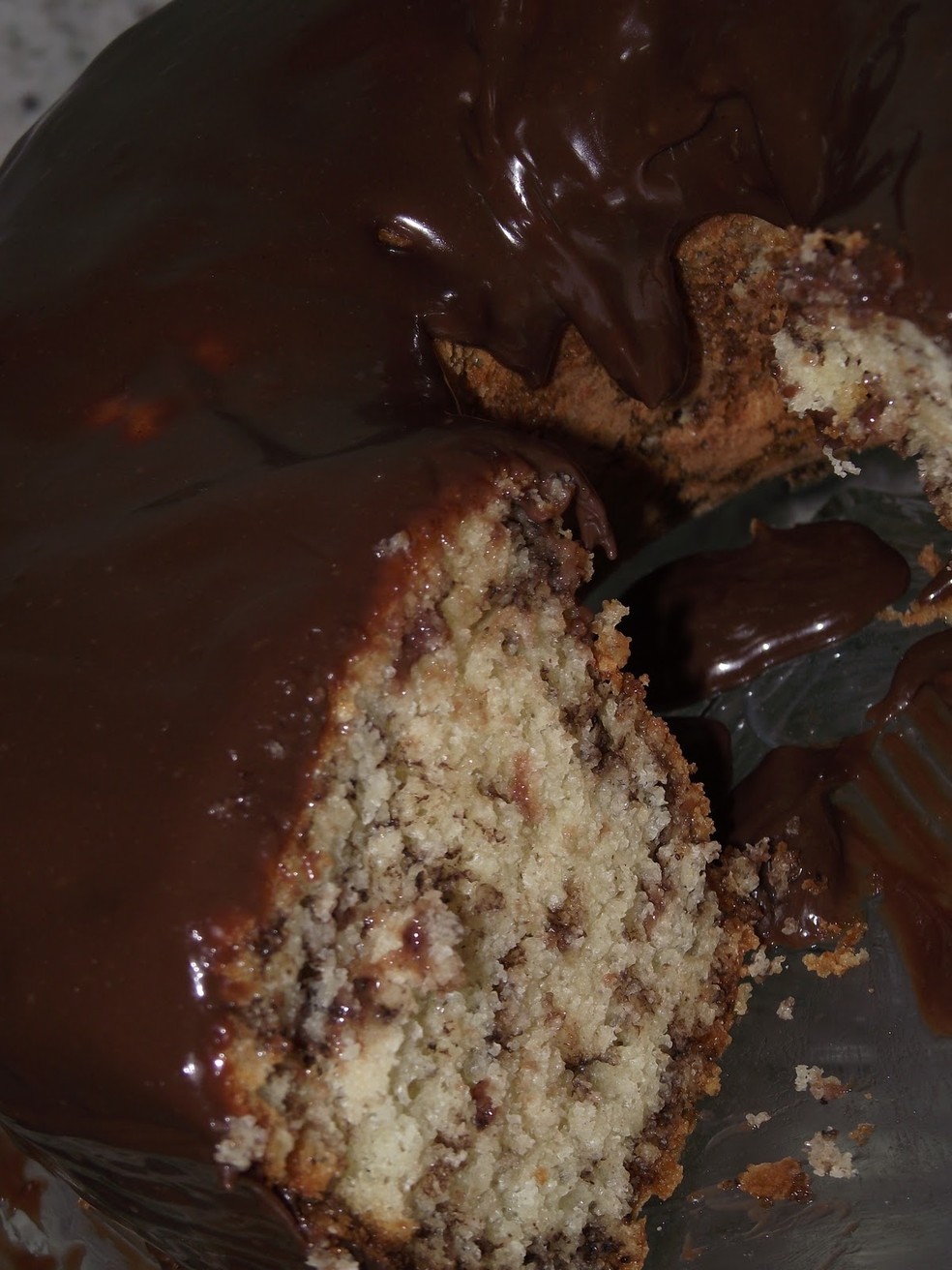 Bolo Formigueiro Com Cobertura De Chocolate