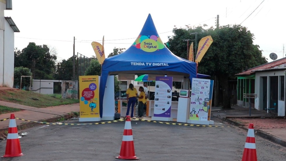 Caravana da TV Digital visita cidades da regiÃ£o de MarÃ­lia (Foto: DivulgaÃ§Ã£o)