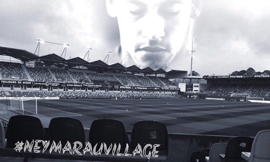 Com recorde de pedidos de credenciais, Guingamp torce por presença de Neymar