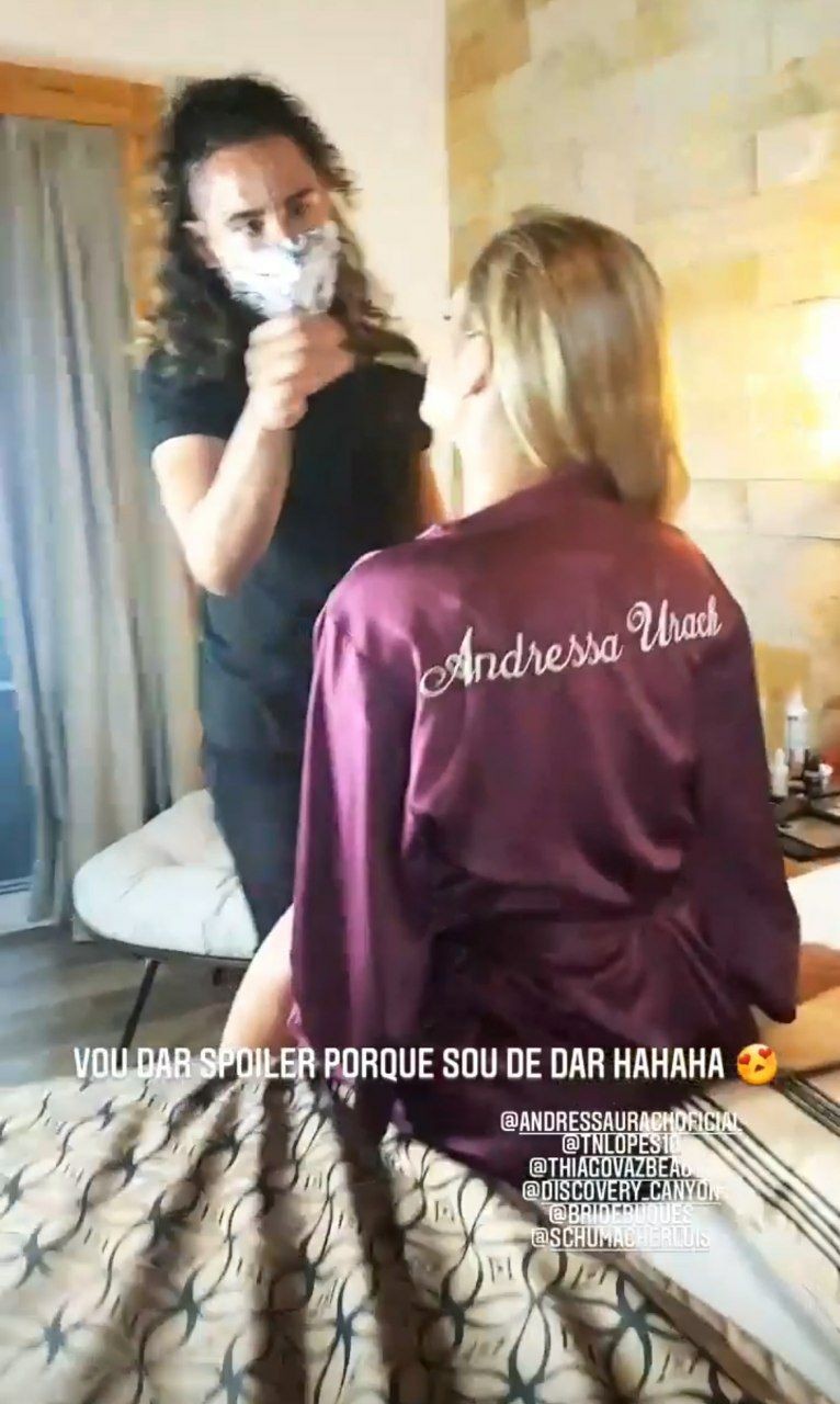 Andressa Urach e Thiago Lopes se casam (Foto: Reprodução/Instagram)