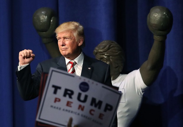 Donald Trump, candidato republicano à presidência dos EUA (Foto: Getty Images)
