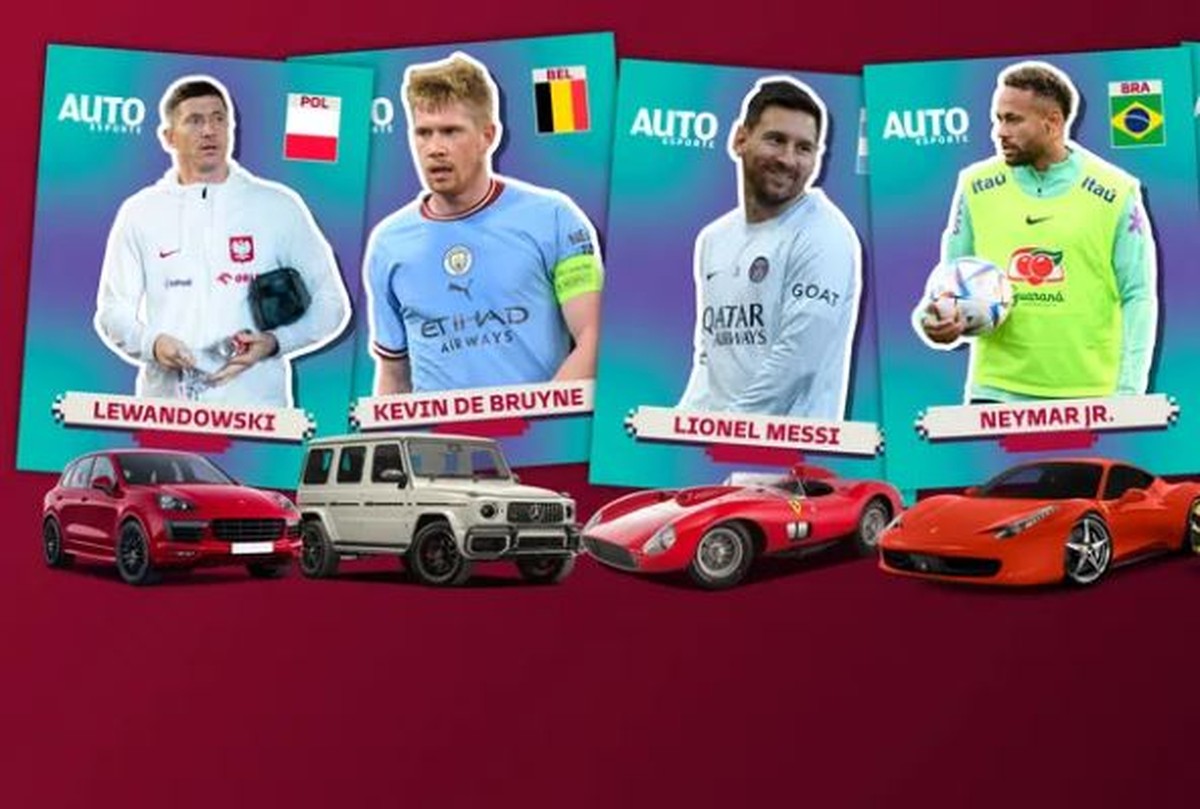 Treffen Sie die Autos der Hauptakteure der Weltmeisterschaft 2022 |  Entertainment