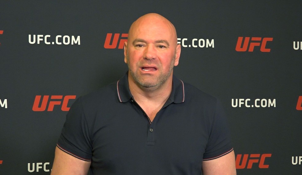 Dana White é o presidente do UFC — Foto: Evelyn Rodrigues