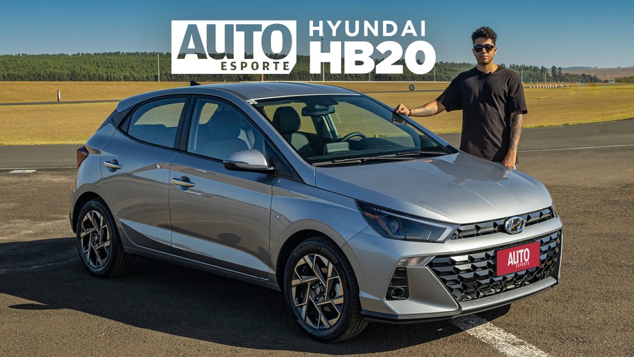 Novo Hyundai HB20 2023 Vídeo
