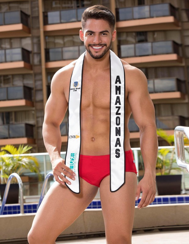 Candidato do Amazonas ao Mister Brasil CNB 2020 (Foto: Luciano Medeiros/LV Assessoria)