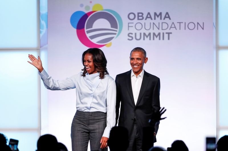 Ex-presidente dos EUA, Barack Obama, e ex primeira dama, Michelle Obama (Foto: Divulgação)