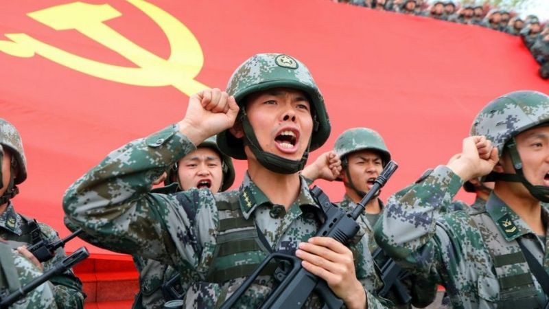 Ambos os homens alertaram que a China estava buscando aprender com a invasão russa da Ucrânia (Foto: Getty Images via BBC News)