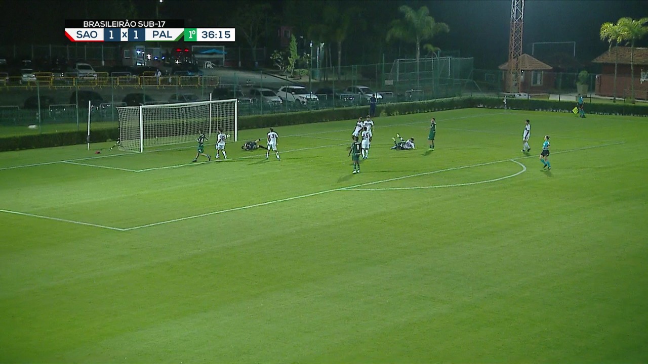 Melhores momentos: São Paulo 1 x 3 Palmeiras pela oitava rodada do Brasileirão Sub-17 2022