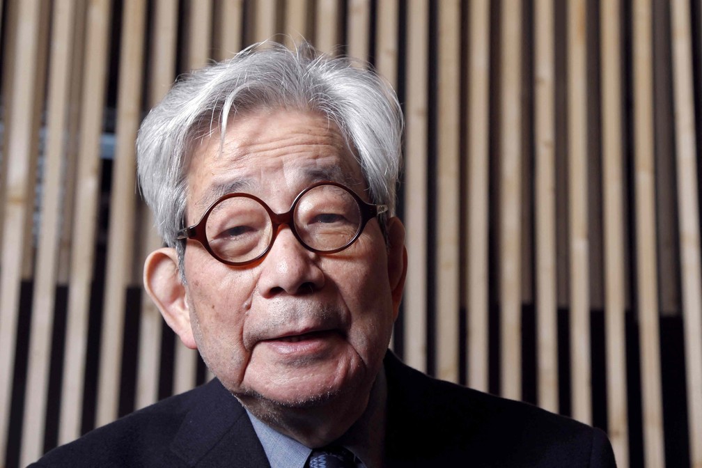 Kenzaburo Oe, vencedor do Nobel de Literatura, morre aos 88 anos — Foto: Francois Guillot/AFP