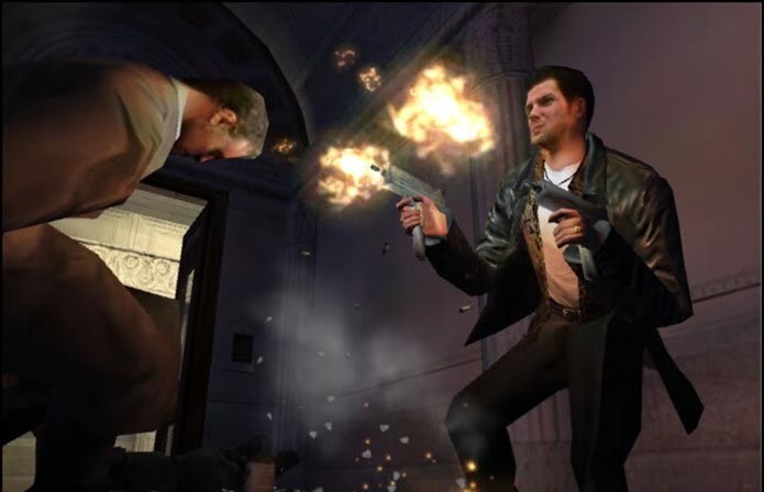 Max Payne possui saltos espetaculares e muita ação (Foto: Reprodução)