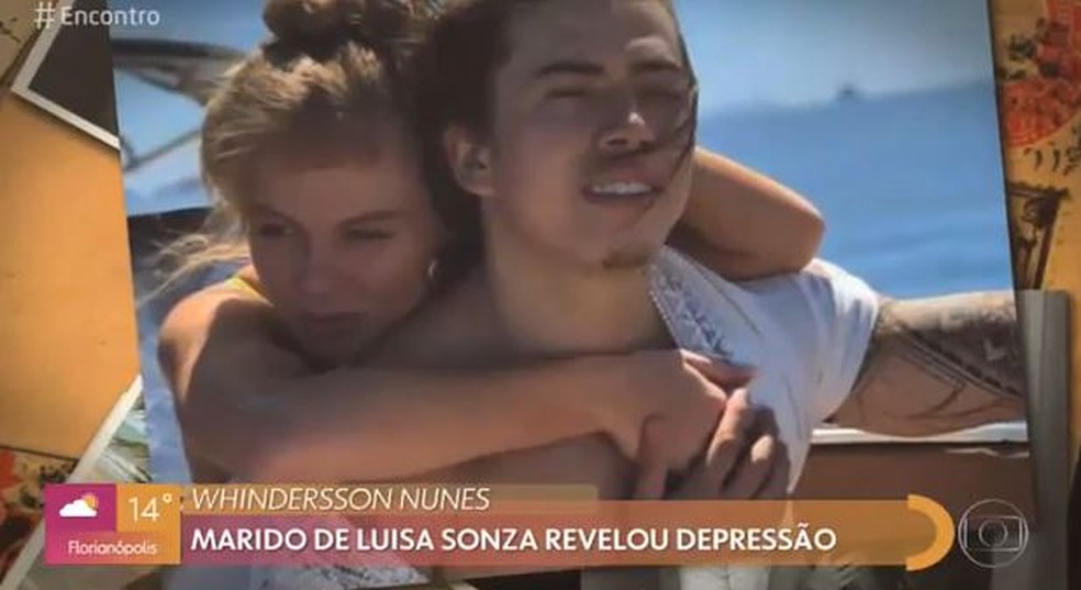 Luisa Sonza comenta apoio durante depressÃ£o do marido: 'Ã o mÃ­nimo como ser humano' â Foto: TV Globo