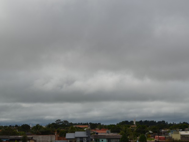Chuvas e trovoadas podem ocorrem a qualquer momento no Cone Sul de Rondônia  (Foto: Dennis Weber/G1)