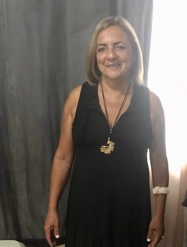 Lenira Ilma Leite, 58, morava há 40 anos no Morro da Oficina, em Petrópolis: Perdi minha casa, tudo, mas graças à Deus, não minha vida, diz (Foto: Acervo Pessoal )
