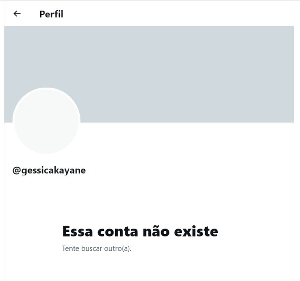 Gkay desativa conta no Twitter — Foto: Reproduçção/Twitter