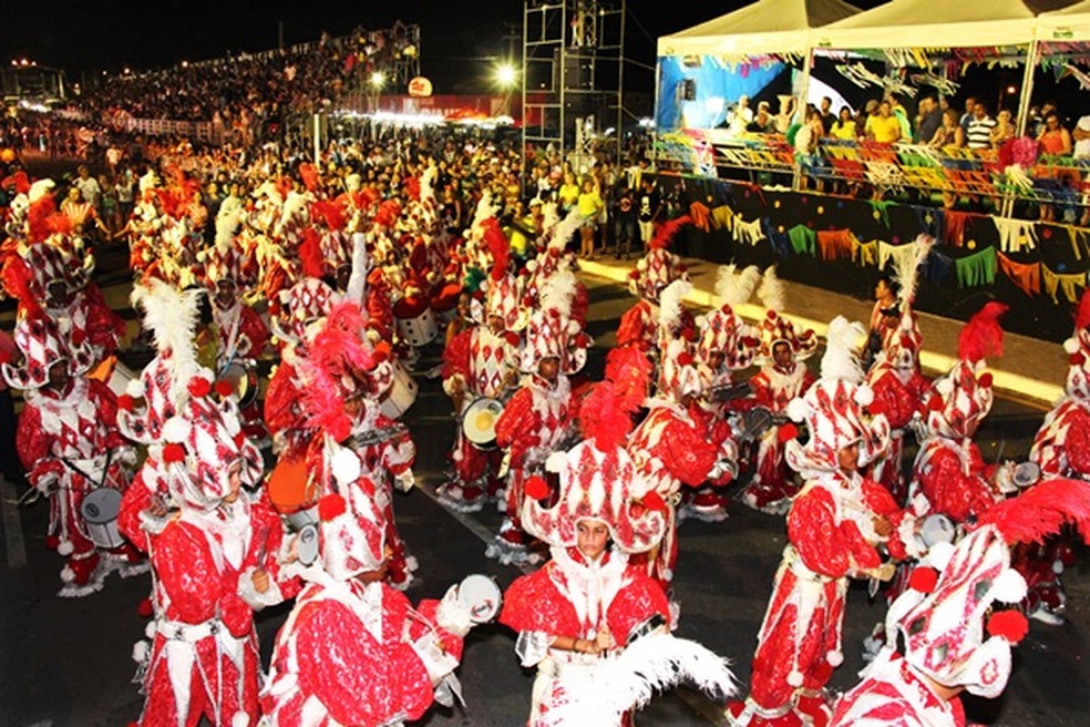 Escola de samba Nova Parnaíba no Samba foi a campeã do carnaval da cidade. (Foto: Divulgação)