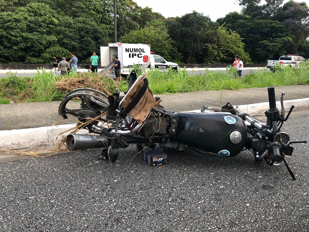 Acidentes com motocicletas lideram número de mortes em acidentes de trânsito em João Pessoa — Foto: Walter Paparazzo/G1/Arquivo