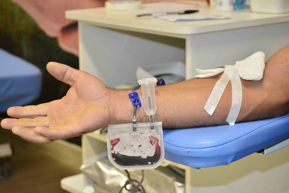 Banco de sangue de Teresina convoca doadores dos tipos O+ e O- em caráter de urgência após baixa no estoque  — Foto: AI/HRPP