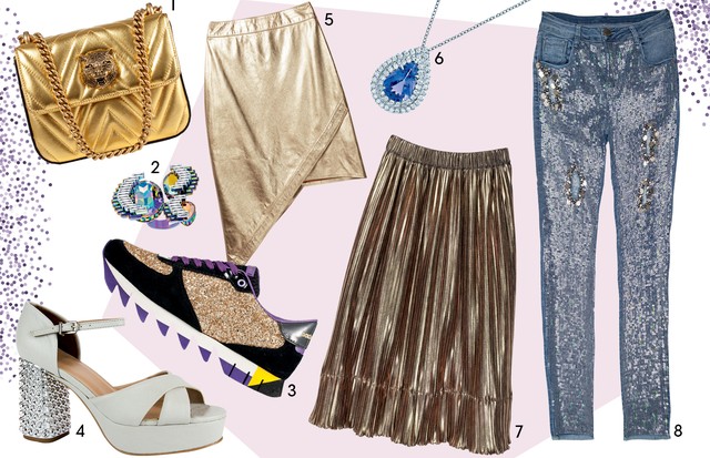 1. Gucci R$ 7.670 2. Swarovski R$ 1.650 3. Dolce & Gabbana R$ 3.400 4. Emiliana R$ 245 5. Cris Capoani R$ 1.980 6. Tiffany & Co. R$ 42 mil 7. Juliana Jabour R$ 848 8. Morena Rosa R$ 980 (Foto: Zee Nunes/Arquivo Vogue e Flavio Battaiola (Stills))