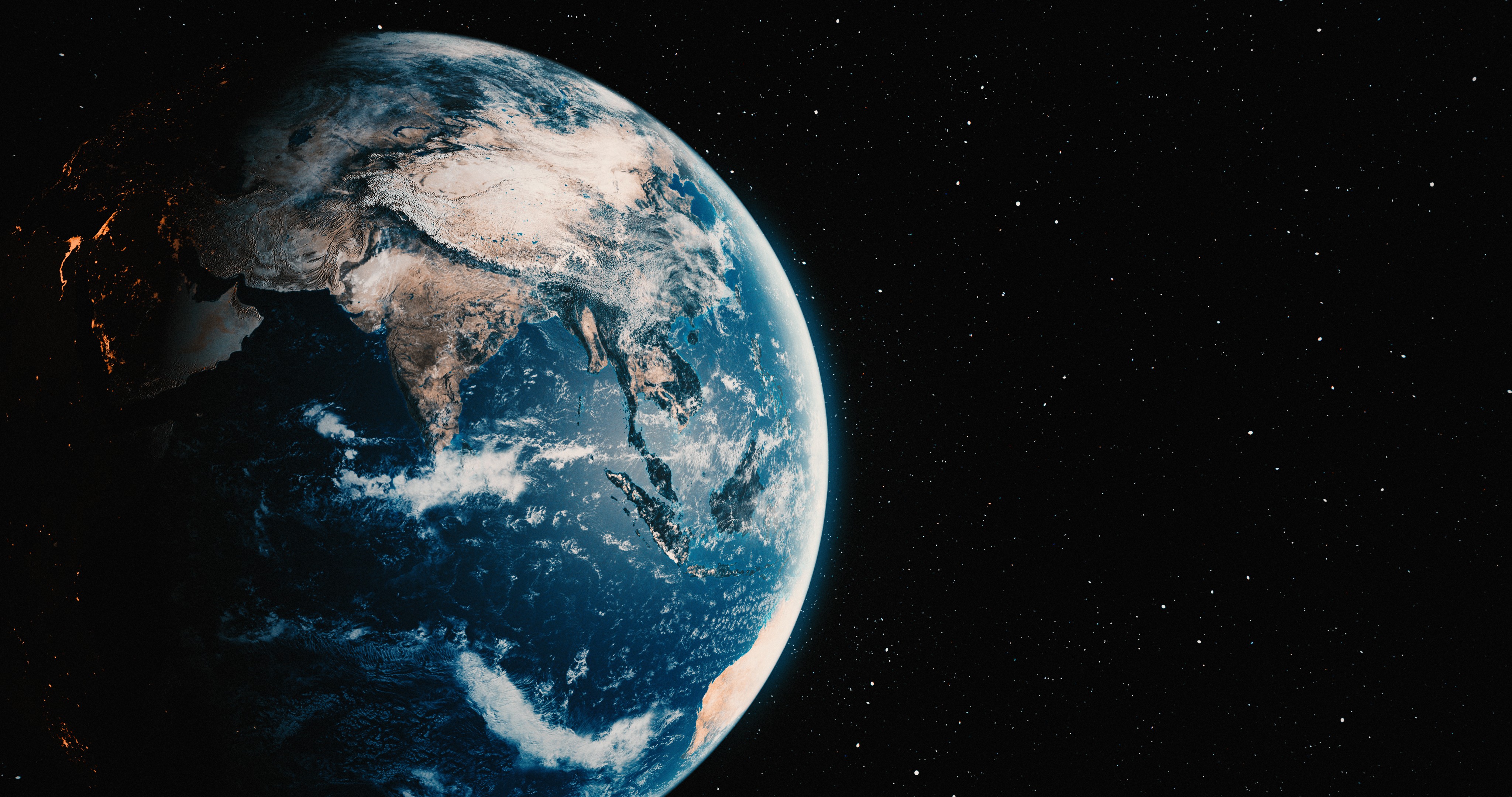Real Planet Earth with star backgrounds (Foto: Getty Images/iStockphoto)