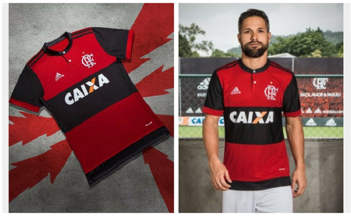 Camisa do Time Flamengo FC Oficial Listrada Rubro Negro