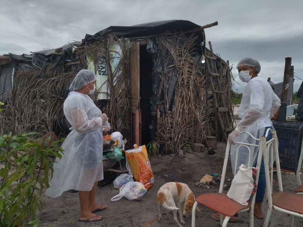Aldeias indígenas do povo Pataxó ficam isoladas e registram alagamentos; lideranças pedem ajuda — Foto: Acervo pessoal
