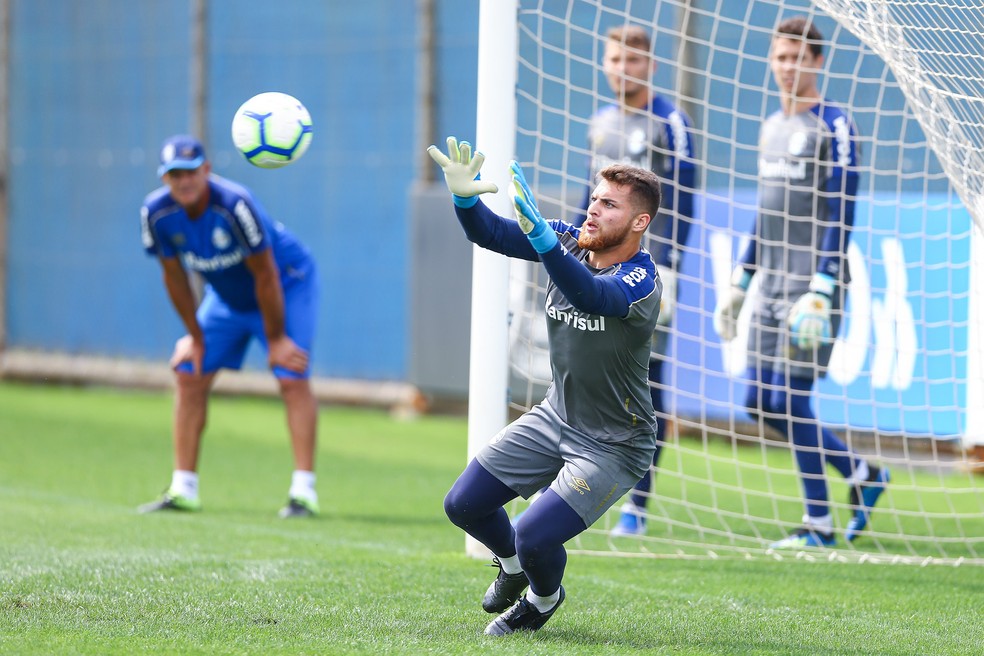 Phelipe Megiolaro Grêmio — Foto: Lucas Uebel/Divulgação Grêmio