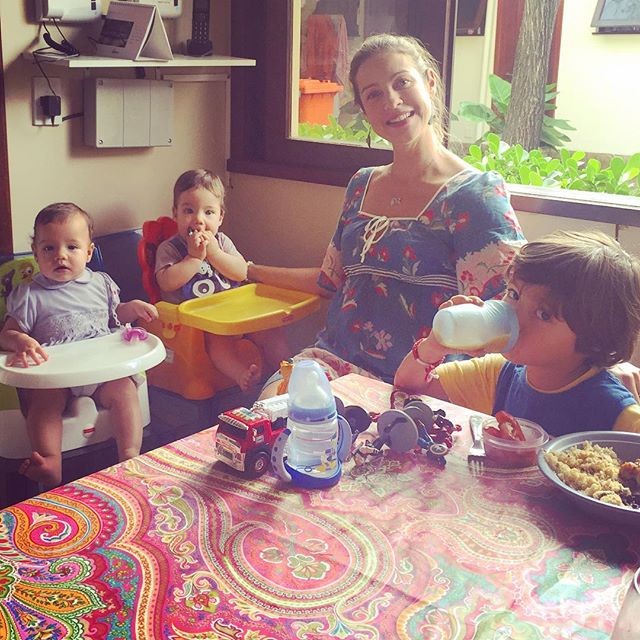 Luana e os filhos (Foto: Reprodução/Instagram)