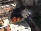 Incêndio atinge imóvel na Região Nordeste de Belo Horizonte